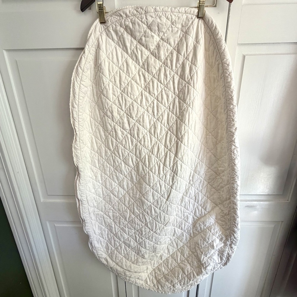 Stokke Sleepi Mattress Cover Sheet Crib Quilted & Washable Beige Zip Pre 2022